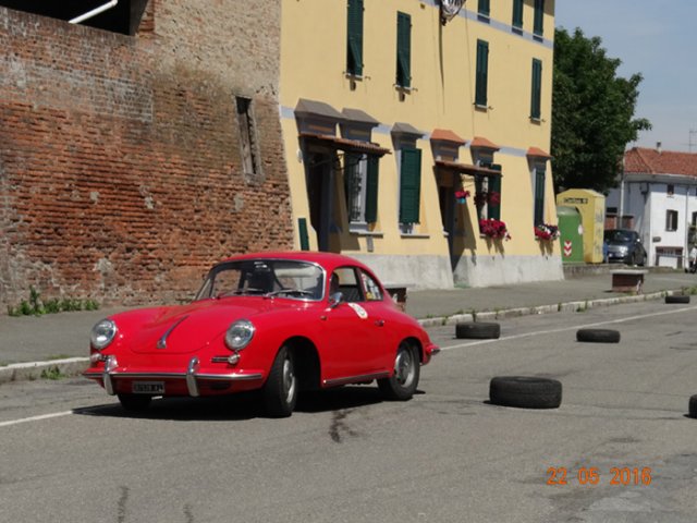 Porsche 356 in prova speciale -Sezzadio 2016